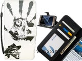 VIVO X20 PLUS case 3 card leather wallet case printed ID