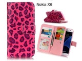 Nokia X6 case Multifunction wallet leather case