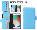 Grand Prime Pro Case Leather Wallet Case Cover