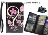 Xiaomi Redmi 6 case Multifunction wallet leather case
