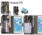 Huawei P9 Case Wallet Leather Flip Case 7 Card Slots
