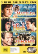 3 Movie Collector's Pack (Matilda / Hook / Jumanji)
