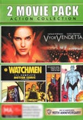 2 Movie Pack: Action Collection (V for Vendetta / Watchmen: The Complete Motion Comic) (Best of Warner Bros: 90th Anniversary)