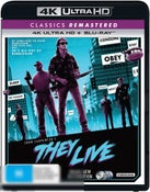 They Live (John Carpenter's) (Classics Remastered) (4K UHD/Blu-ray) They Live (John Carpenter's) (Classics Remastered) (4K UHD/Blu-ray)