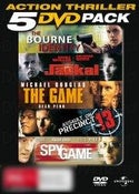 Bourne Identity / Spy Game / The Game / The Jackal / Assault on Precinct 13