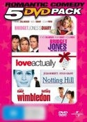 Bridget Jones&#39;s Diary / Bridget Jones: Edge of Reason / Love Actually / Notting Hill / Wimbledon
