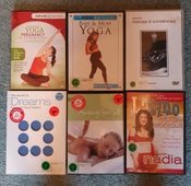 Pregnancy Yoga, massage etc DVDs x 6