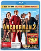Anchorman 2: The Legend Continues (Blu-ray/Blu-ray Bonus Disc) Anchorman 2: The Legend Continues (Blu-ray/Blu-ray Bonus Disc)