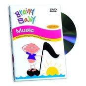 Brainy Baby Music DVD BRAND NEW