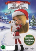 Mariah Carey's All I Want For Christmas Is You (DVD) - New!!!