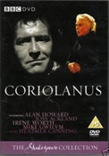 CORIOLANUS BBC Shakespeare ALAN HOWARD IRENE WORTH 1984 DVD