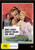 Man Of A Thousand Faces - James Cagney - Lon Chaney Biopic - DVD R4 Sealed