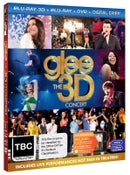 Glee: Live Concert (3D Blu-ray + Blu-ray + DVD) - New!!!
