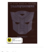 Transformers 2 Discs Region 4 Special Edition