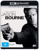 Jason Bourne (4K UHD Blu-ray + Blu-ray) - New!!!