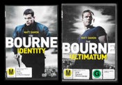 *** DVDs: THE BOURNE IDENTITY and THE BOURNE ULTIMATUM ***