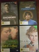 4 TOP TITLES: Diana, Diego Maradona, Snowden, Tell it to the Bees