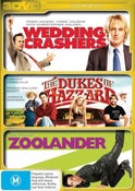 Wedding Crashers / Dukes Of Hazzard / Zoo (DVD) - New!!!