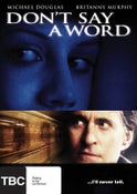 Don't Say A Word (DVD) - New!!!
