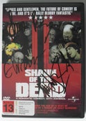 SHAUN OF THE DEAD * DVD * ZONE 4 * with SIGNED SLEEVE by star Simon Pegg, et al
