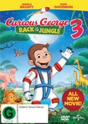 Curious George 3: Back To The Jungle (DVD) - New!!