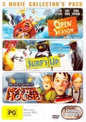 Surf's Up / Open Season / Monster House (DVD) - New!!!