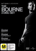 THE BOURNE 3 DISC SET - Trilogy Movie Collection