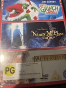 The Grinch / Nanny McPhee / Peter Pan