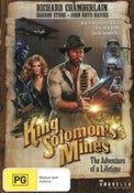 King Solomon's Mines - Richard Chamberlain - DVD R4 Sealed