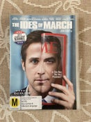THE IDES of MARCH - DVD with RYAN GOSLING & GEORGE CLOONEY - AS NEW!!!!!