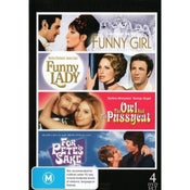 Funny Girl / Funny Lady / The Owl and the Pussycat / FOR PETE'S SAKE (DVD) New!!