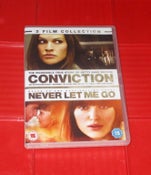 2 Film Collection - Conviction / Never Let Me Go - DVD