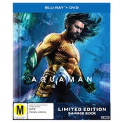 Aquaman (Blu-ray + DVD + Book) - New!!!