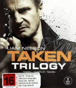 Taken Trilogy (Taken / Taken 2 / Taken 3) DVD - New!!!