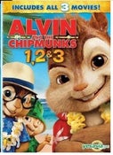 Alvin and the Chipmunks: 1-3 (DVD) - New!!!