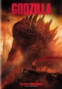 Godzilla (2014) DVD - New!!!