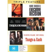 Kurt Russel: Executive Decision / Tequila Sunrise / Tango and Cash (DVD) -New!!!