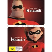 Disney Pixar: The Incredibles 2 Movie Collection (DVD) - New!!!