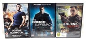 *** DVDs of THE BOURNE TRILOGY ***