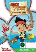Jake and the Never Land Pirates Yo Ho Mateys Away & New Region 4 DVD