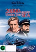 20000 Leagues Under the Sea (Kirk Douglas James Mason) New Region 4 DVD