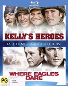 Kelly's Heroes + Where Eagles Dare Blu-ray (Clint Eastwood) Kellys Region B