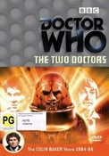 Doctor Who The Two Doctors 2xDiscs (Colin Baker Patrick Troughton) Region 4 DVD