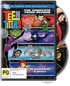 Teen Titans Complete Season 3 DC Comics TV Series New DVD Region 4 (2 Discs)