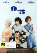 9 To 5 (Nine To Five) Dolly Parton Jane Fonda New DVD Region 4
