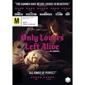 Only Lovers Left Alive (Tom Hiddleston, Tilda Swinton, John Hurt) Region 2 DVD