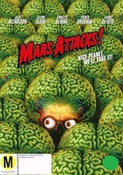 Mars Attacks! (Jack Nicholson, Glenn Close, Tim Burton) New Region 2 DVD