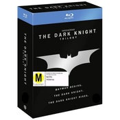 The Dark Knight Trilogy Batman Begins Dark Knight Rises Region B Blu-ray