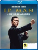 Ip Man 1 2 3 4 Movie Collection + Slip Cover New Region B Blu-ray