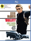 Bullitt Blu-ray (Steve McQueen, Robert Vaughn, Jacqueline Bisset) New Region B